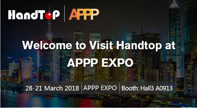 Welcome to Visit Handtop at APPP EXPO